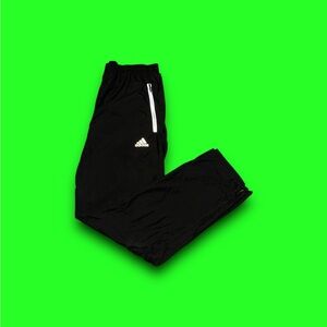 Vintage adidas clima365 reflective zipper bottom track pants men’s small